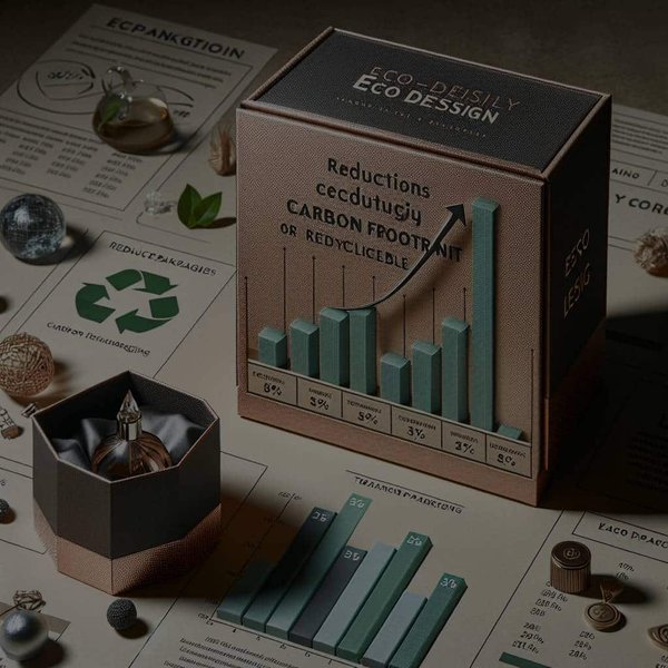 Quels sont les impacts de l'éco-conception sur la réduction de l'empreinte carbone des emballages de produits de luxe ?